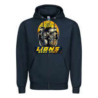 Navy lions drag speed Zipper Hoodie - artisFamous
