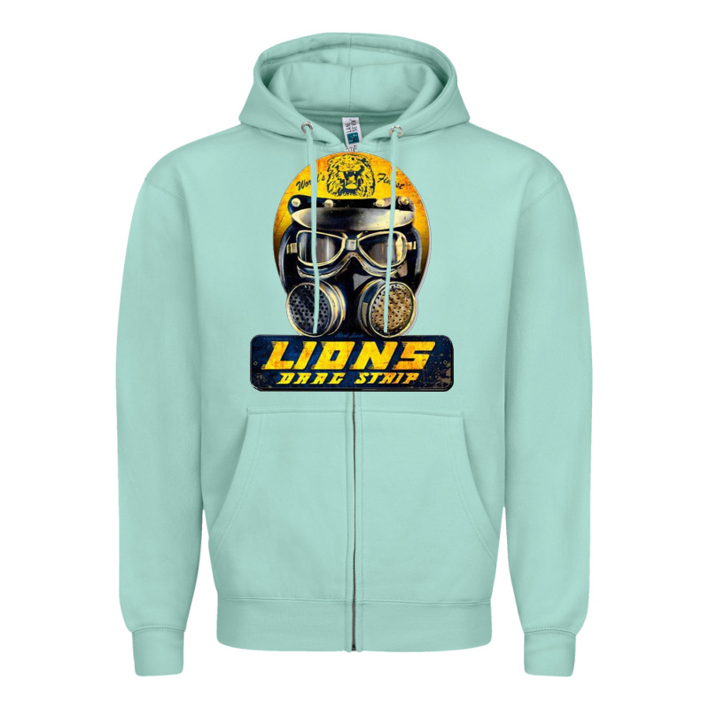 Lions Drag Speed Zipper Hoodie by artisFamous | Teevron