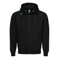 Black onion company Zipper Hoodie - artisFamous