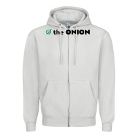 Dove Grey onion company Zipper Hoodie - artisFamous