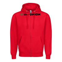 Red onion company Zipper Hoodie - artisFamous