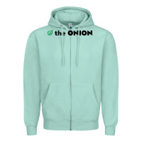 Seafoam onion company Zipper Hoodie - artisFamous
