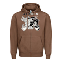 Chestnut archon game Zipper Hoodie - artisFamous