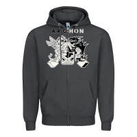Smoke archon game Zipper Hoodie - artisFamous