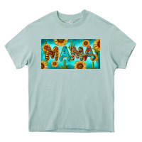 Arona western mama with sunflowers and cactus Heavy Core Tee - RanaPortraitStore