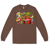 Chestnut The Boy Who Stole Christmas Long Sleeve Tee - CowhideDigitalArt