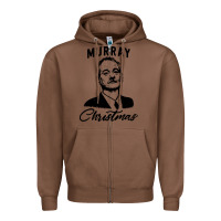 Chestnut murray christmas Zipper Hoodie - artisFamous