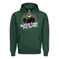 Sports Green rocket from the tombs Zipper Hoodie - artisFamous