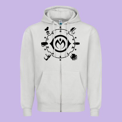 Jojo   Morioh Stands Zipper Hoodie Designed By Artisfamous