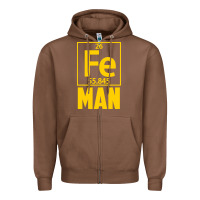 Chestnut fe man funny superhero for halloween Zipper Hoodie - artisFamous