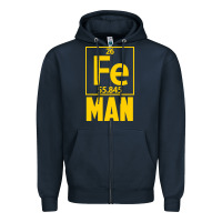Navy fe man funny superhero for halloween Zipper Hoodie - artisFamous