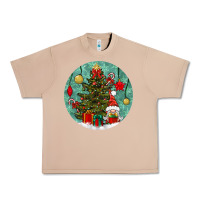 Burro christmas tree and gnome Urban Heavy Tee - BundleAndBundleShop