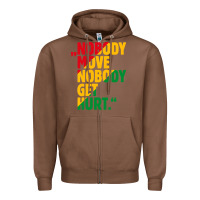Chestnut nobody move nobody get hurt Zipper Hoodie - artisFamous