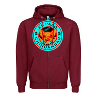 Burgundy el paso chihuahuas cute chihuahua angry funny dog lover  t shirt Zipper Hoodie - artisFamous