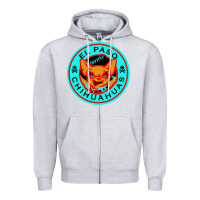 Heather Grey el paso chihuahuas cute chihuahua angry funny dog lover  t shirt Zipper Hoodie - artisFamous
