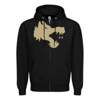 Black The gray wolf of battletech Zipper Hoodie - artisFamous