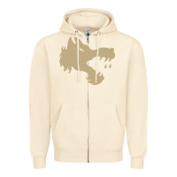 Sandshell The gray wolf of battletech Zipper Hoodie - artisFamous