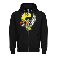 Black mimikyu nightmare before Zipper Hoodie - artisFamous