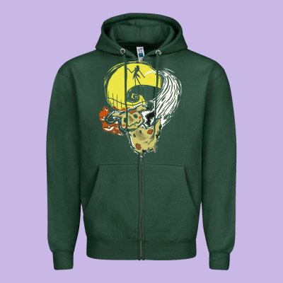 Mimikyu Nightmare Before Zipper Hoodie Designed By Artisfamous