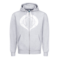Heather Grey vintage cobra symbol Zipper Hoodie - artisFamous