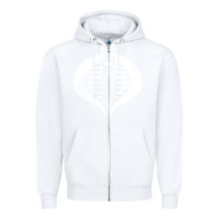 White vintage cobra symbol Zipper Hoodie - artisFamous