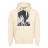 Sandshell angela davis speaking Zipper Hoodie - artisFamous