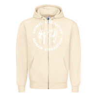 Sandshell animal liberation Zipper Hoodie - artisFamous