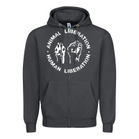 Smoke animal liberation Zipper Hoodie - artisFamous