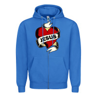 True Royal jesus love Zipper Hoodie - artisFamous