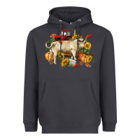 Smoke Fall charolais bull Heavyweight Hoodie - RanaPortraitStore