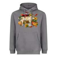 Storm Fall charolais bull Heavyweight Hoodie - RanaPortraitStore