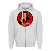Dove Grey bettercallsaul Zipper Hoodie - artisFamous
