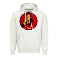 Oatmeal Heather bettercallsaul Zipper Hoodie - artisFamous