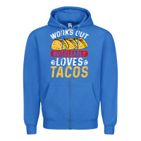 True Royal tacos work out gym gift classic Zipper Hoodie - artisFamous