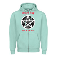 Seafoam shout at the devil Zipper Hoodie - artisFamous