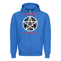 True Royal shout at the devil Zipper Hoodie - artisFamous