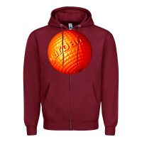 Burgundy garbage 1 Zipper Hoodie - artisFamous