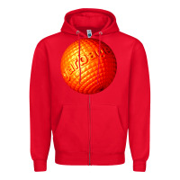 Red garbage 1 Zipper Hoodie - artisFamous