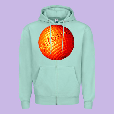 Garbage 1 Zipper Hoodie Designed By Artisfamous