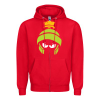 Red awesome looney tunes Zipper Hoodie - artisFamous