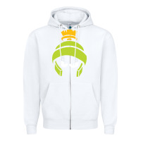 White awesome looney tunes Zipper Hoodie - artisFamous