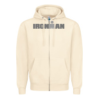Sandshell Ironman Zipper Hoodie - artisFamous