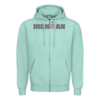 Seafoam Ironman Zipper Hoodie - artisFamous