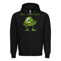 Black MIKE WAZOWSKI Zipper Hoodie - artisFamous