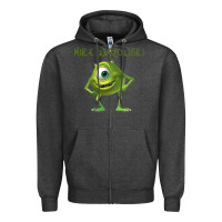 Charcoal Heather MIKE WAZOWSKI Zipper Hoodie - artisFamous