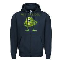 Navy MIKE WAZOWSKI Zipper Hoodie - artisFamous