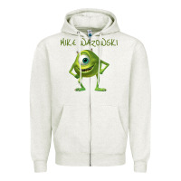 Oatmeal Heather MIKE WAZOWSKI Zipper Hoodie - artisFamous