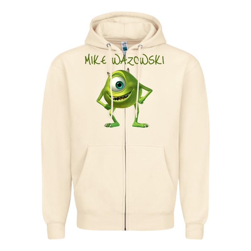 Mike Wazowski Zipper Hoodie by artisFamous | Teevron