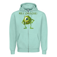 Seafoam MIKE WAZOWSKI Zipper Hoodie - artisFamous