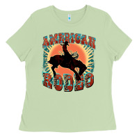 Matcha American rodeo Ladies Tee - FaDigitalArtStudio